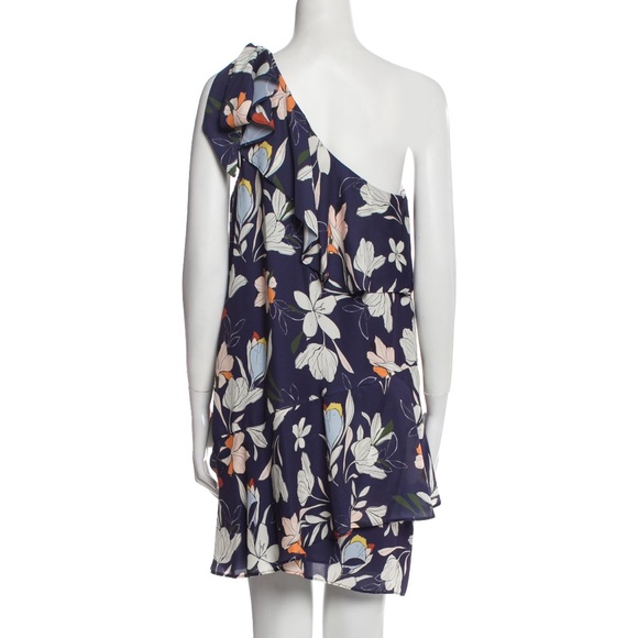 Parker Silk Knee Length Dress - Size S - Picture 3 of 3